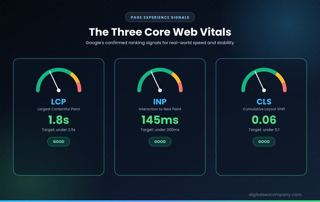 Technical SEO Core web vitals